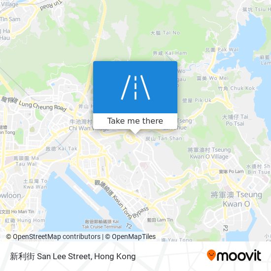 新利街 San Lee Street map