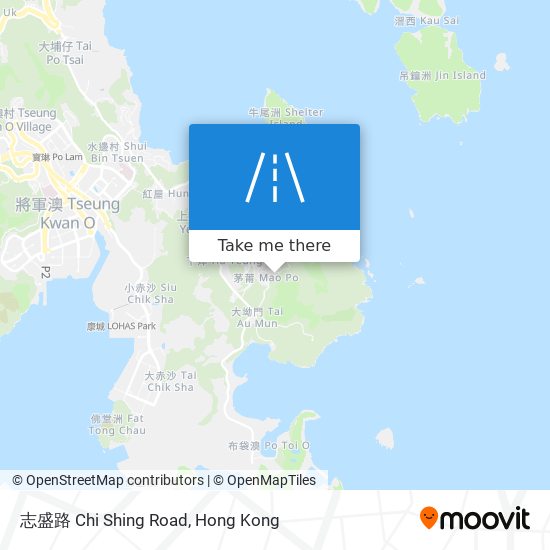 志盛路 Chi Shing Road map