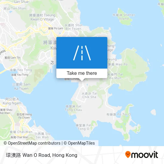 環澳路 Wan O Road地圖