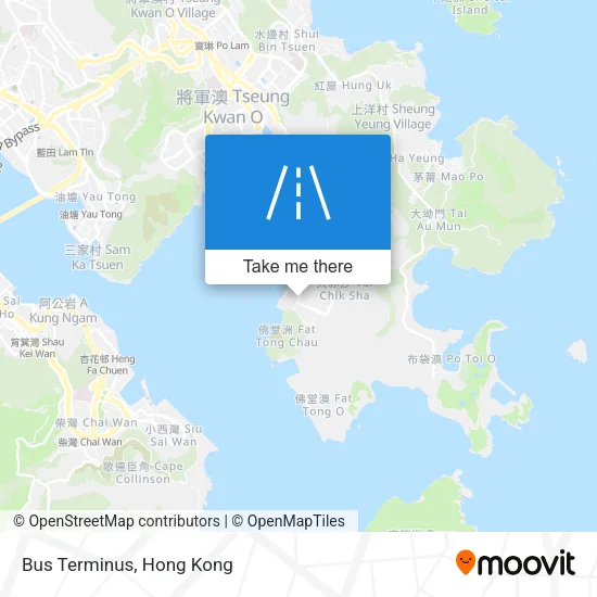 Bus Terminus map