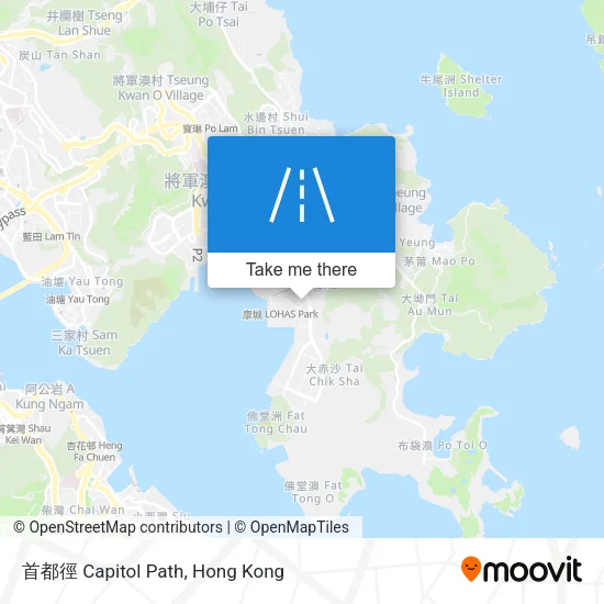 首都徑 Capitol Path地圖