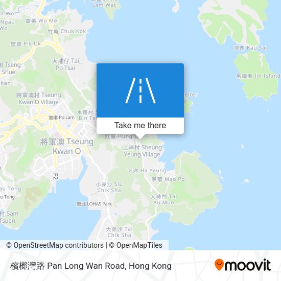 檳榔灣路 Pan Long Wan Road地圖