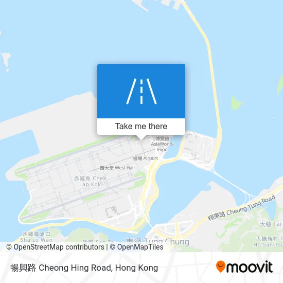 暢興路 Cheong Hing Road map