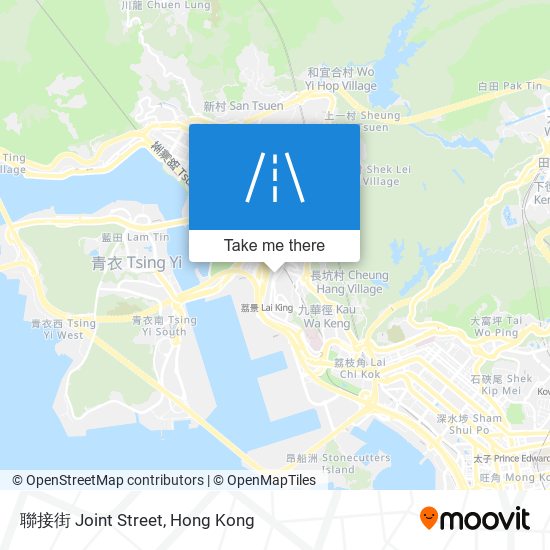 聯接街 Joint Street map