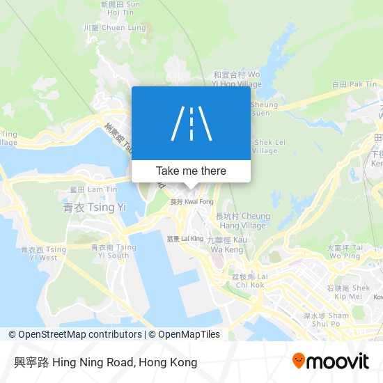 興寧路 Hing Ning Road map