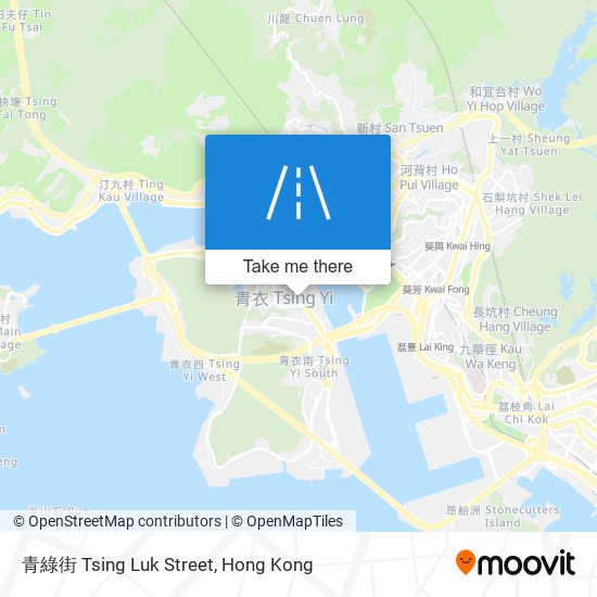 青綠街 Tsing Luk Street map