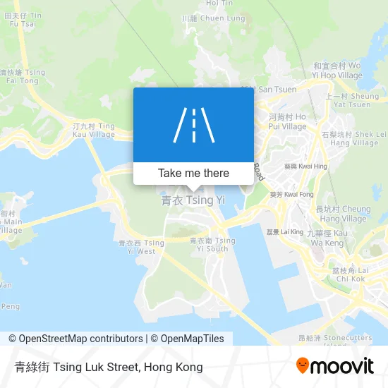 青綠街 Tsing Luk Street map