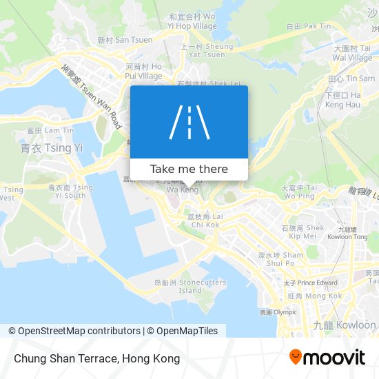 Chung Shan Terrace map