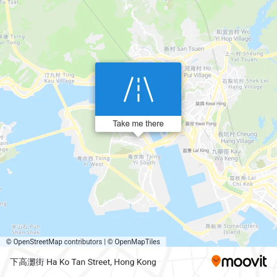 下高灘街 Ha Ko Tan Street map