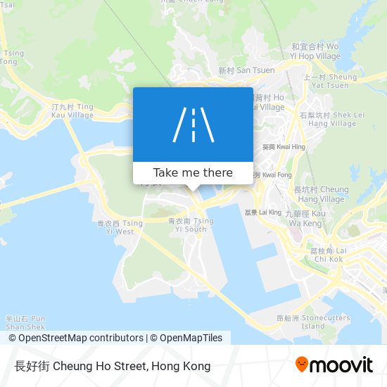 長好街 Cheung Ho Street map