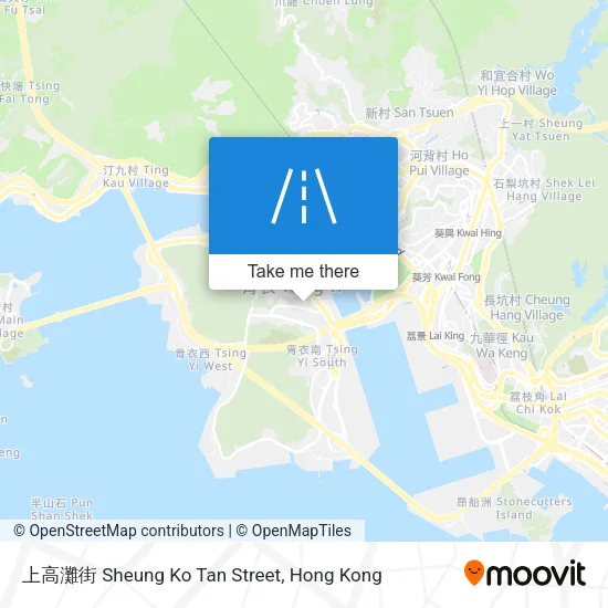 上高灘街 Sheung Ko Tan Street map
