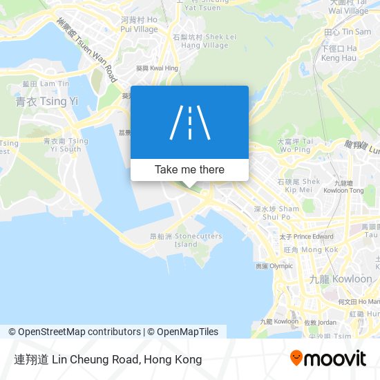 連翔道 Lin Cheung Road map