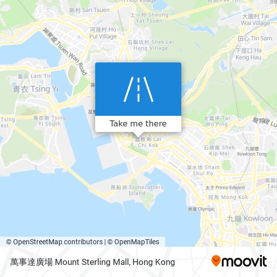 萬事達廣場 Mount Sterling Mall map