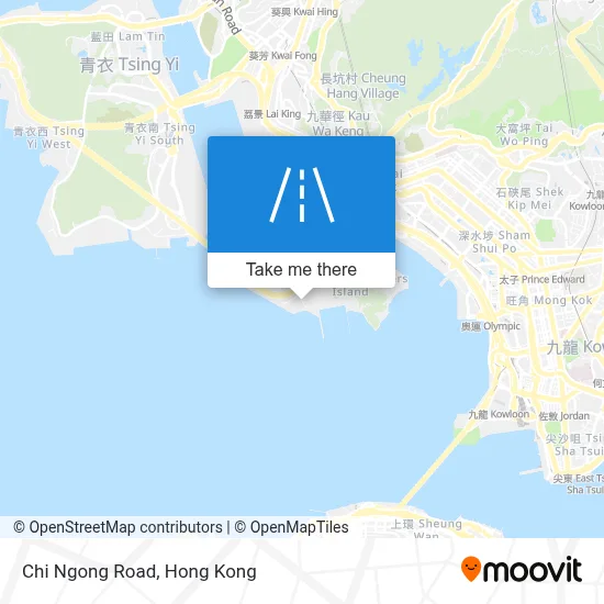 志昂路 Chi Ngong Road map