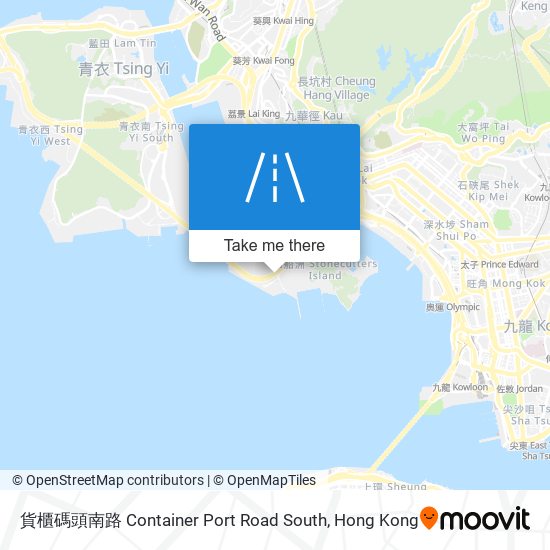 貨櫃碼頭南路 Container Port Road South map