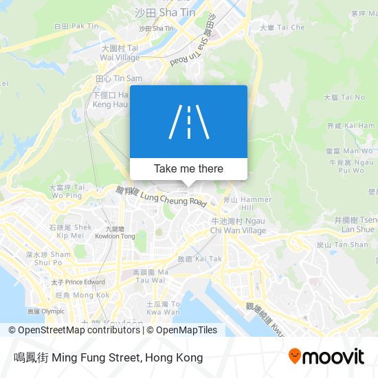 鳴鳳街 Ming Fung Street map