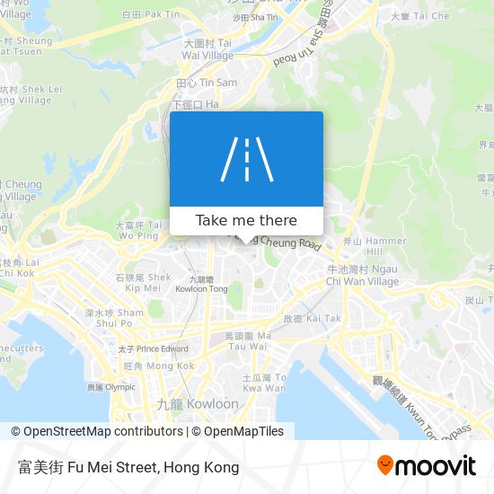 富美街 Fu Mei Street map