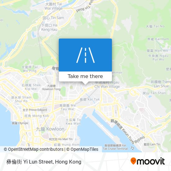 彝倫街 Yi Lun Street map