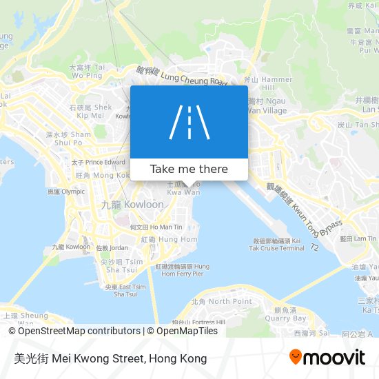 美光街 Mei Kwong Street map