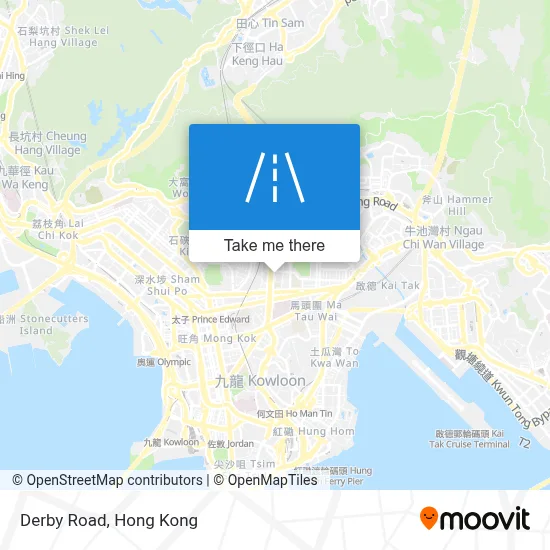 打比道 Derby Road地圖