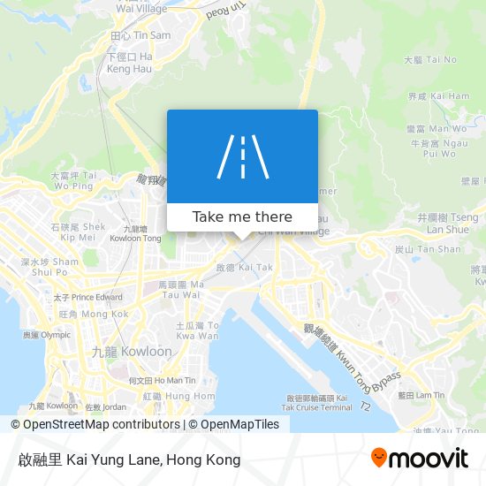 啟融里 Kai Yung Lane map