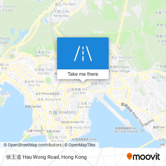 侯王道 Hau Wong Road map