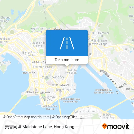 美善同里 Maidstone Lane map