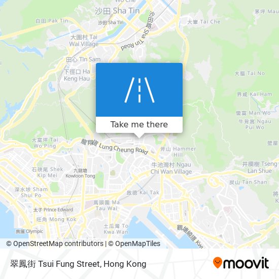 翠鳳街 Tsui Fung Street map