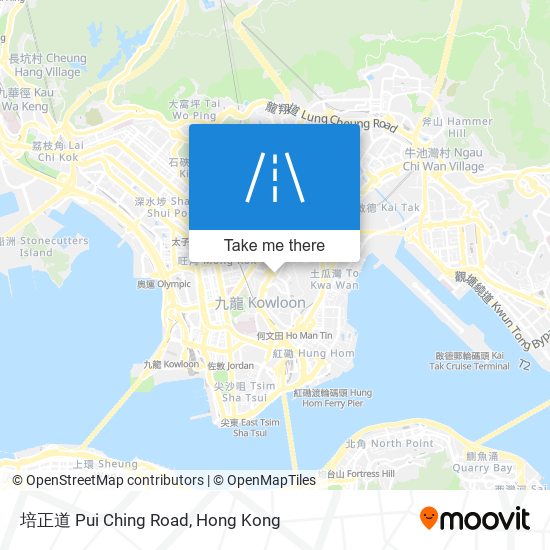 培正道 Pui Ching Road地圖