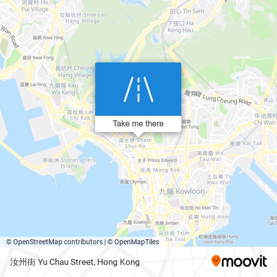 汝州街 Yu Chau Street map