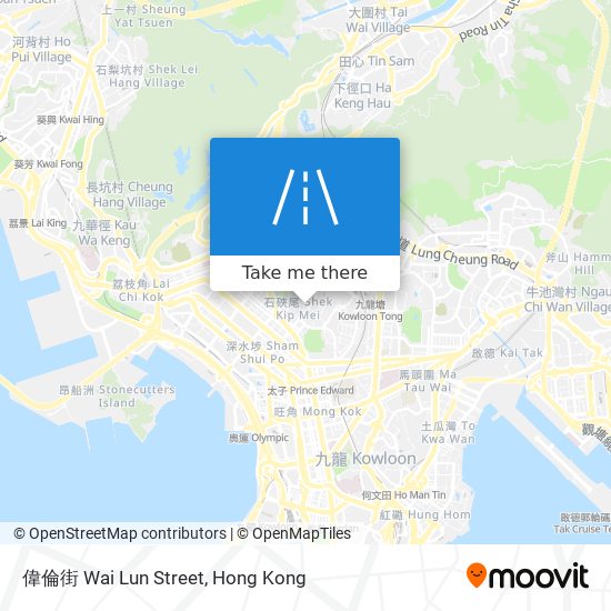 偉倫街 Wai Lun Street map