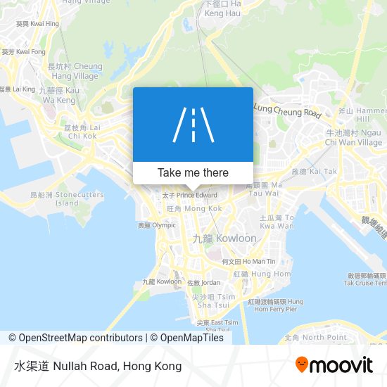 水渠道 Nullah Road地圖