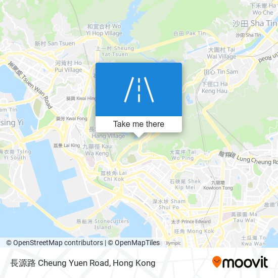 長源路 Cheung Yuen Road map