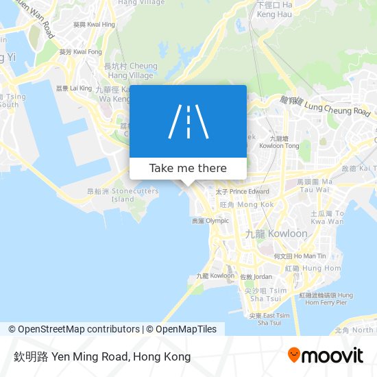 欽明路 Yen Ming Road地圖