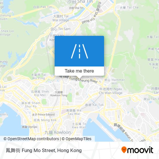 鳳舞街 Fung Mo Street map