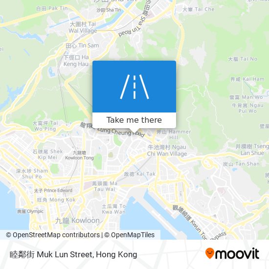 睦鄰街 Muk Lun Street map