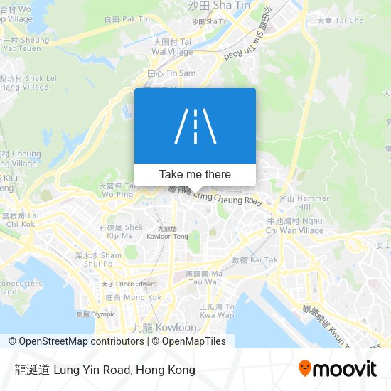 龍涎道 Lung Yin Road地圖