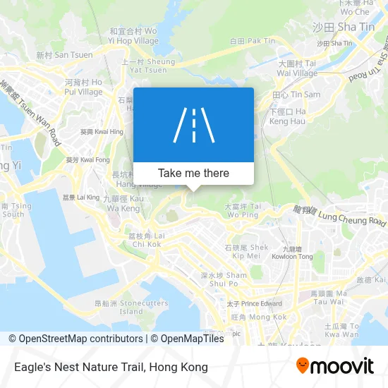 鷹巢山自然教育徑 Eagle's Nest Nature Trail地圖