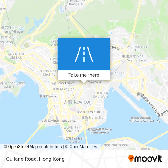 嘉齡道 Gullane Road map