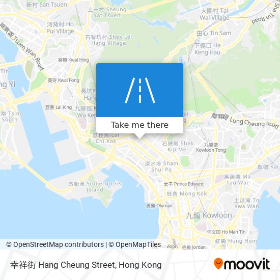 幸祥街 Hang Cheung Street map