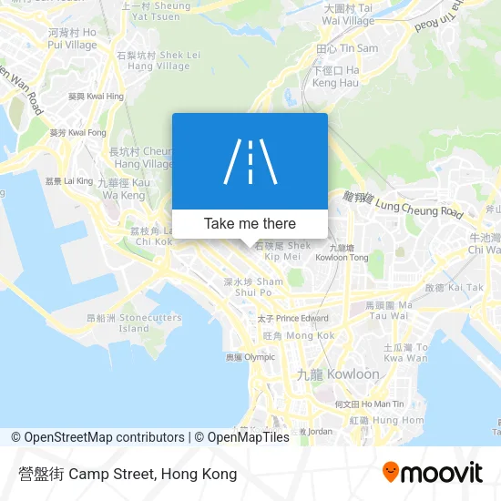 營盤街 Camp Street地圖
