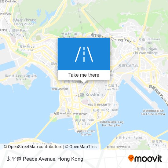 太平道 Peace Avenue map