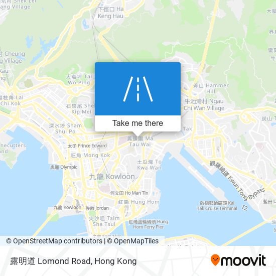 露明道 Lomond Road map