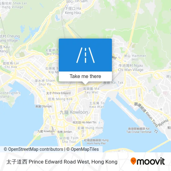 太子道西 Prince Edward Road West地圖