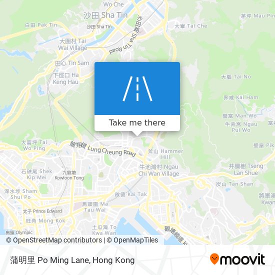 How To Get To 蒲明里po Ming Lane In 黃大仙wong Tai Sin By Bus Or Subway Moovit