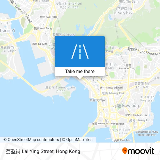荔盈街 Lai Ying Street地圖