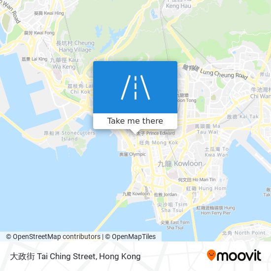 大政街 Tai Ching Street map