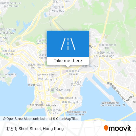 述德街 Short Street map