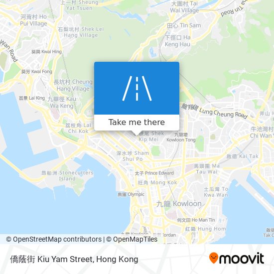 僑蔭街 Kiu Yam Street map