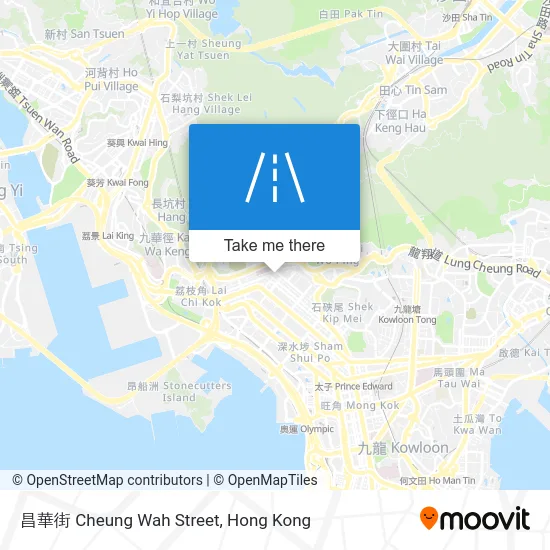 昌華街 Cheung Wah Street map